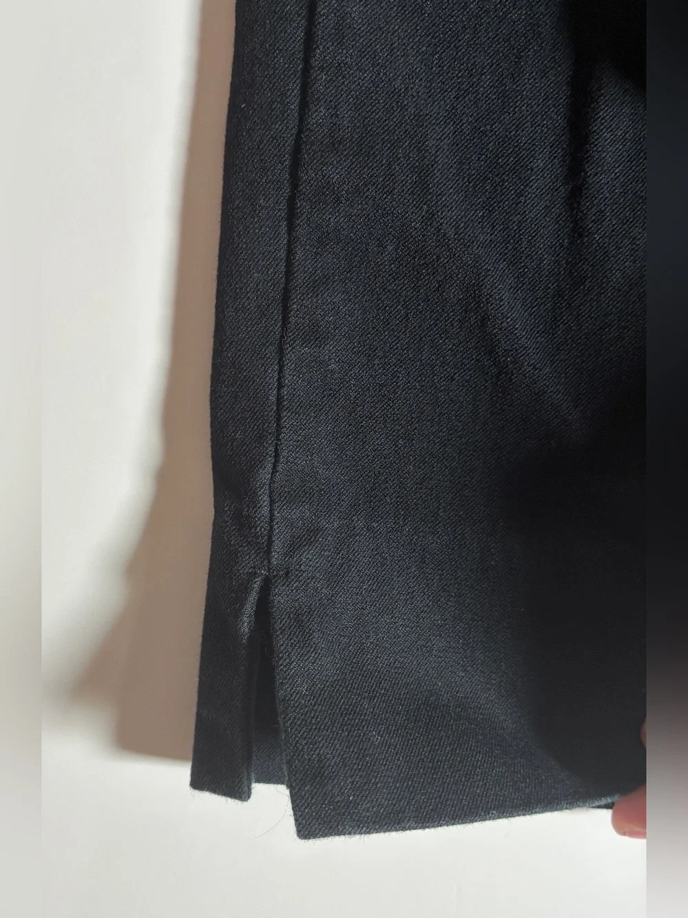Lilly Pulitzer Black Straight-Leg Pants with Pink Waist Accent